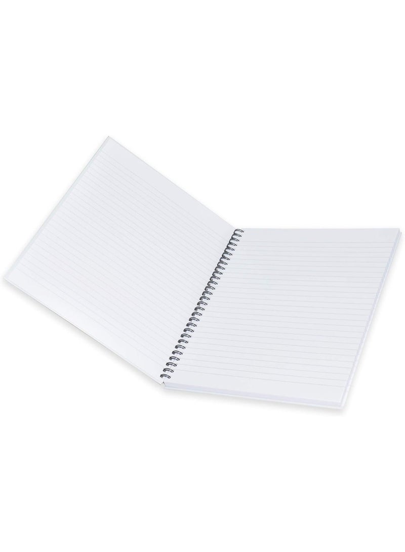 FIS Spiral Hard Cover Notebook Single Line 10X8 Inch, 100-Sheets 5-Piece - FSNBS1081904 - Image 3